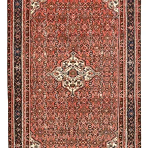 Tapis persan - Nomadic - 306 x 208 cm - rouge clair