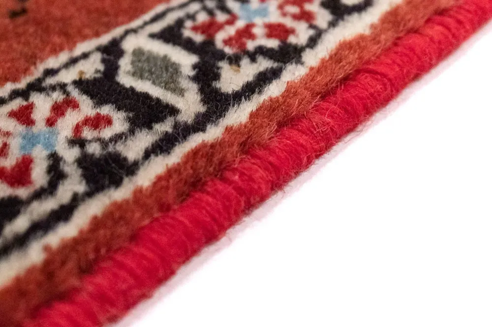Tapis persan - Nomadic carré - 54 x 40 cm - orange