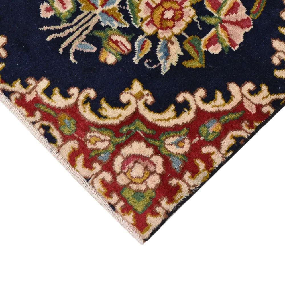 Tapis persan - Nomadic carré - 50 x 50 cm - rouge foncé