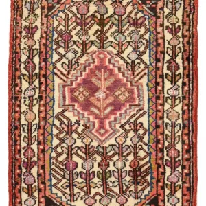Tapis persan - Nomadic - 81 x 52 cm - multicolore