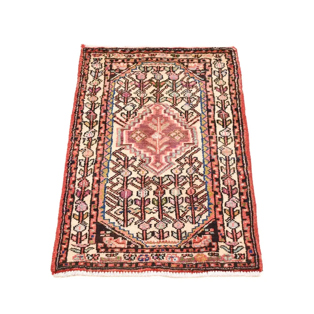 Tapis persan - Nomadic - 81 x 52 cm - multicolore