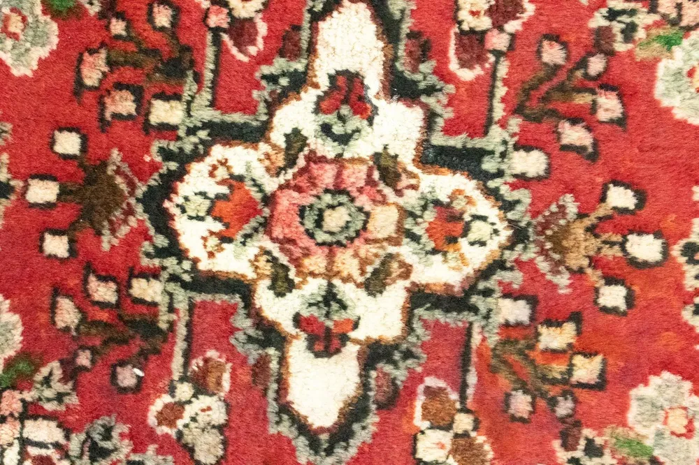 Tapis persan - Nomadic - 97 x 64 cm - rouge