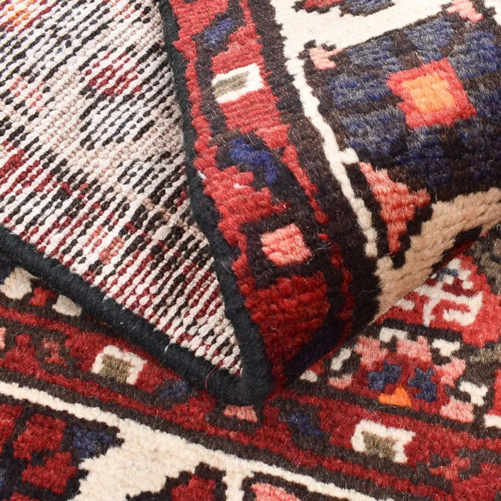 Tapis persan - Nomadic - 80 x 66 cm - rouge