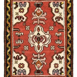 Tapis persan - Nomadic - 62 x 44 cm - rouge