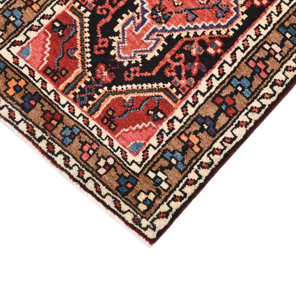 Tapis persan - Nomadic - 83 x 52 cm - rouge clair