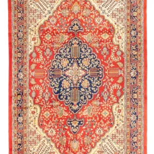 Tapis persan - Tabriz - 289 x 186 cm - rouge