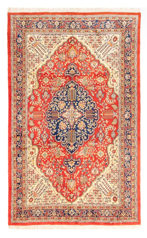 Tapis persan - Tabriz - 289 x 186 cm - rouge
