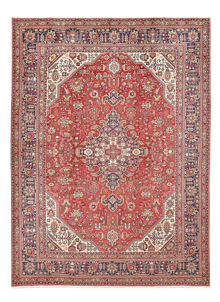 Tapis persan - Tabriz - 339 x 248 cm - rouge