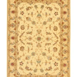 Tapis persan - Tabriz - Royal - 149 x 100 cm - beige