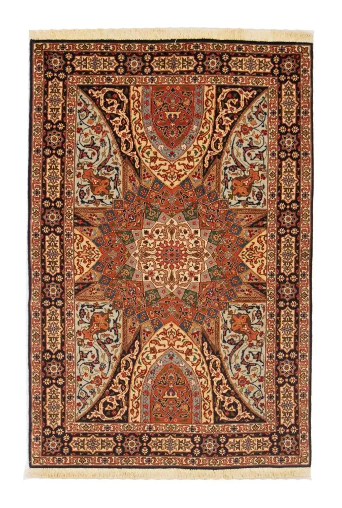 Tapis persan - Tabriz - Royal - 153 x 100 cm - multicolore