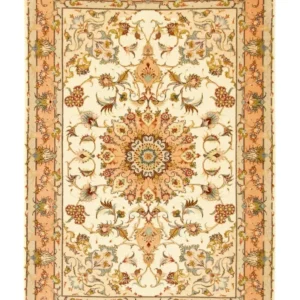 Tapis persan - Tabriz - Royal - 158 x 100 cm - beige