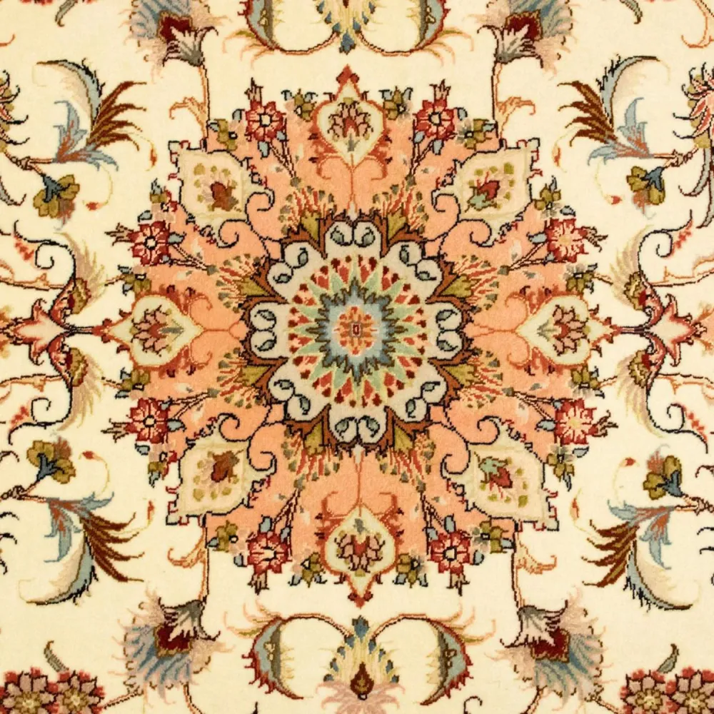 Tapis persan - Tabriz - Royal - 158 x 100 cm - beige