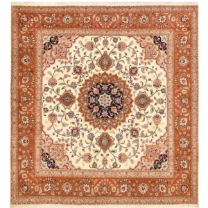 Tapis persan - Tabriz - Royal - 275 x 250 cm - multicolore