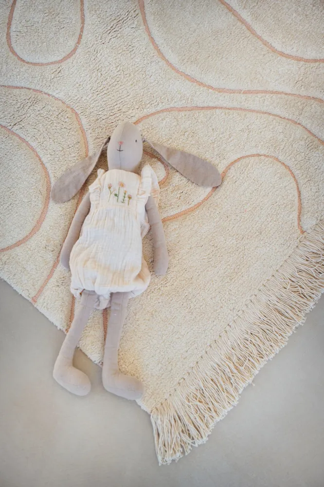 Tapis Petit Raging Elephant - Ø130cm - beige