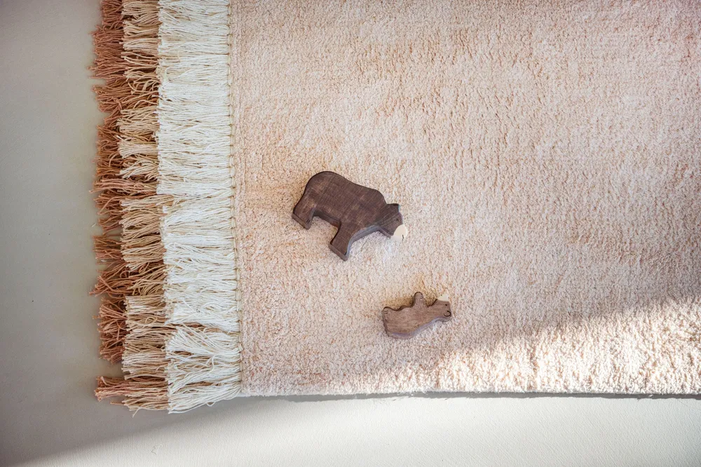 Tapis Petit Raging Elephant - Ø130cm - beige