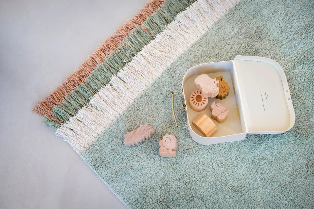 Tapis Petit Raging Elephant - Ø130cm - beige