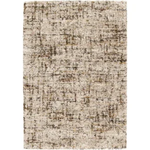 Tapis poils longs LENOR motif abstrait