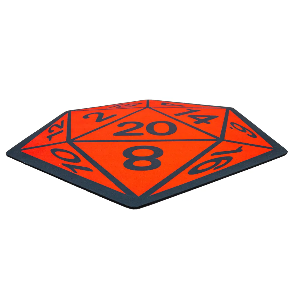 Tapis de salle de bain RPG cube W20
