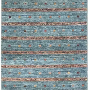 Tapis Samarkand bleu