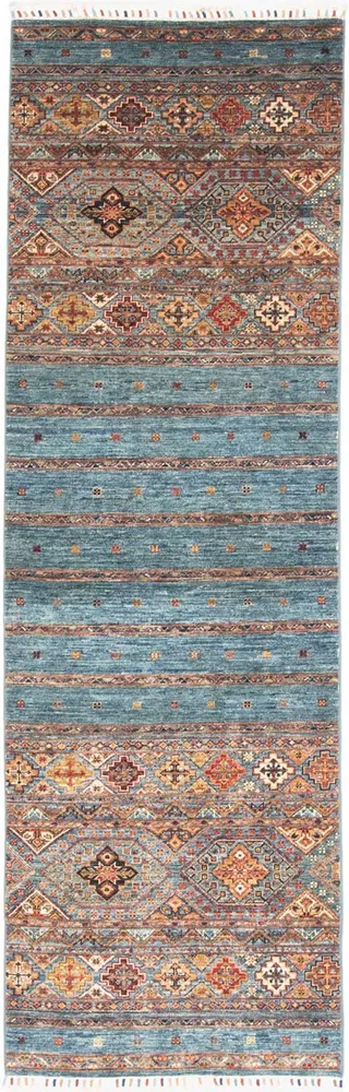 Tapis Samarkand bleu