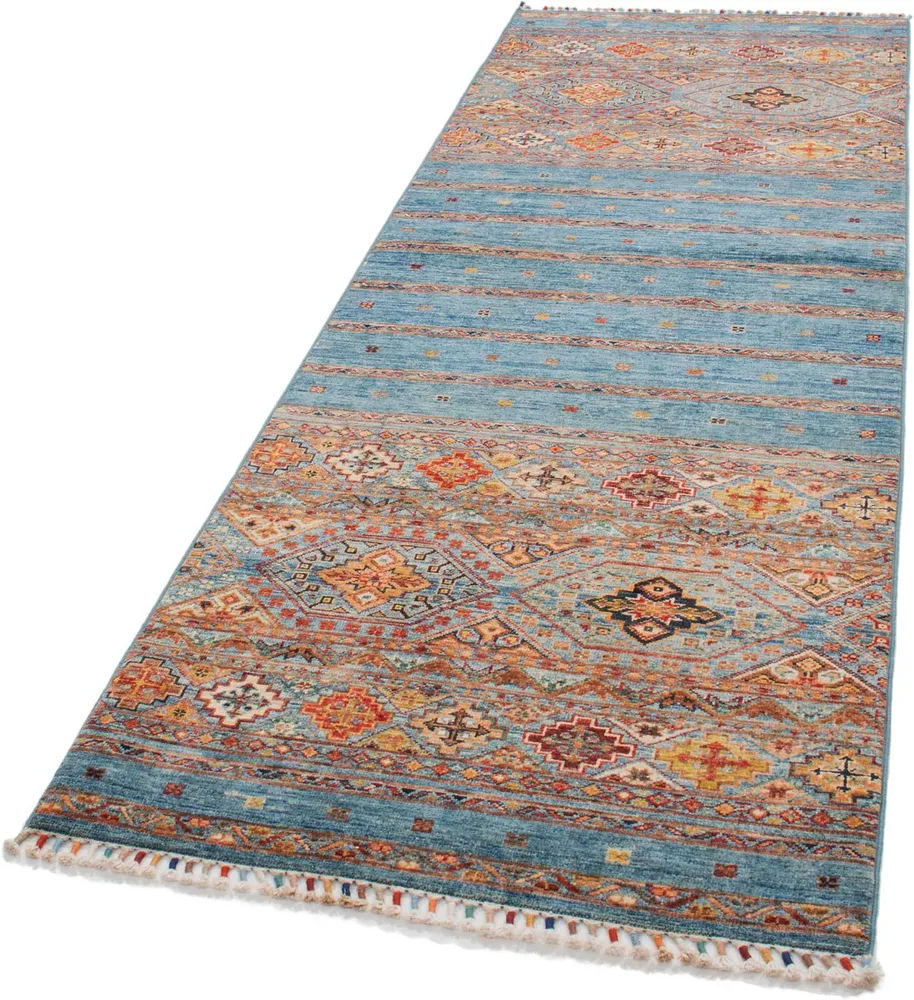 Tapis Samarkand bleu