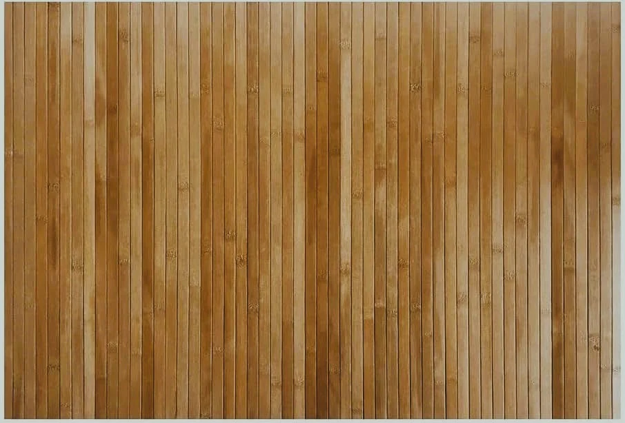 1x Tapis de sol élégant olive - Paillasson | 80 cm x 50 cm x 0,5 cm | Matériau en bambou