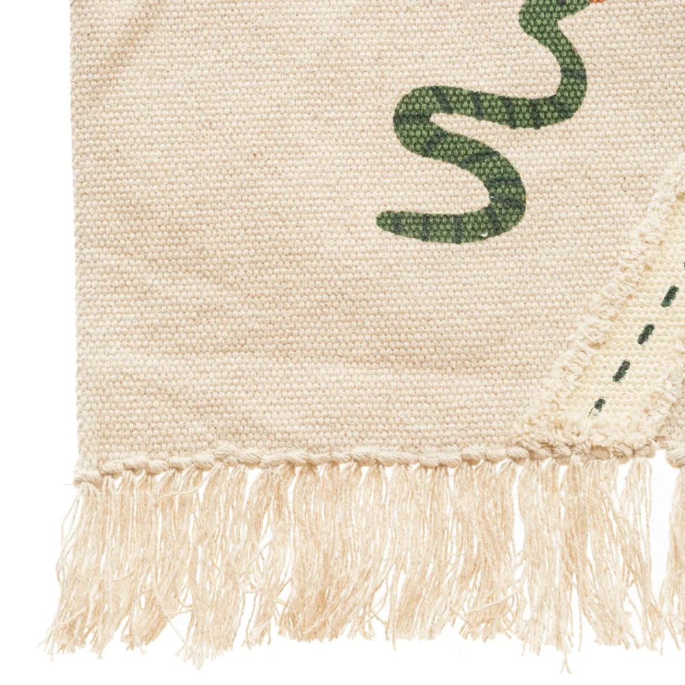 Tapis / tapis Atmosphera Kids Jungle - 100 x 150 cm - Coton