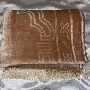 Tapis en velours épais rose pâle - sans personnalisation