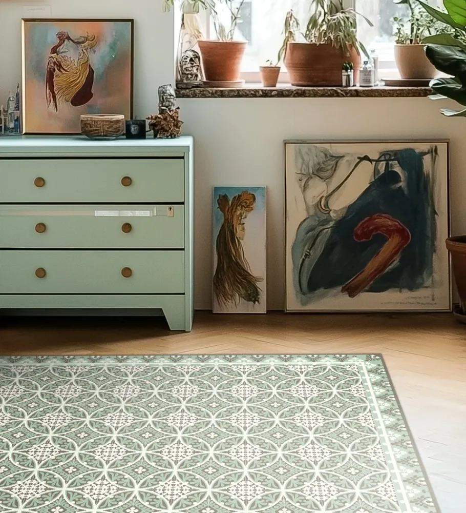 Tapis en vinyle pré de Barcelone