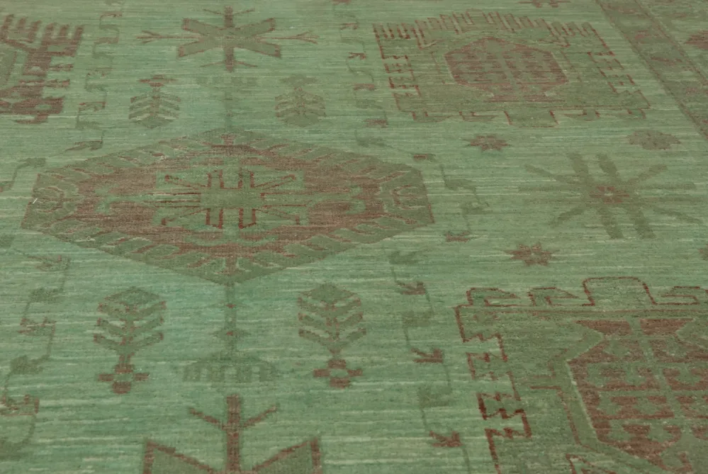 Tapis Ziegler fin vert