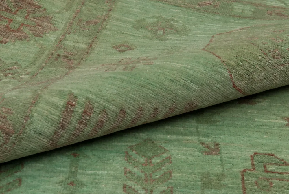 Tapis Ziegler fin vert