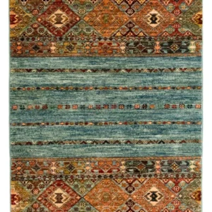 Tapis Ziegler - Moderne - 123 x 78 cm - turquoise