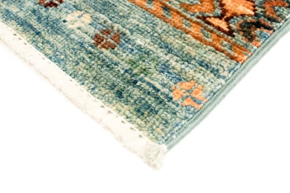 Tapis Ziegler - Moderne - 123 x 78 cm - turquoise