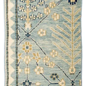 Tapis Ziegler - Moderne - 92 x 62 cm - bleu clair