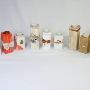 Bougeoirs Noël colonne Tendance kko