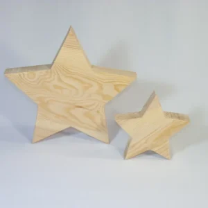 Etoile en bois à poser Tendance kko