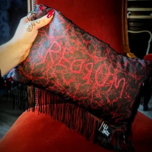 Coussin "Redrum" The Black Manor