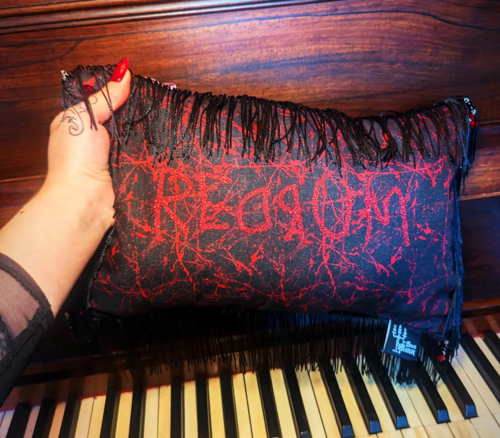 Coussin "Redrum" The Black Manor