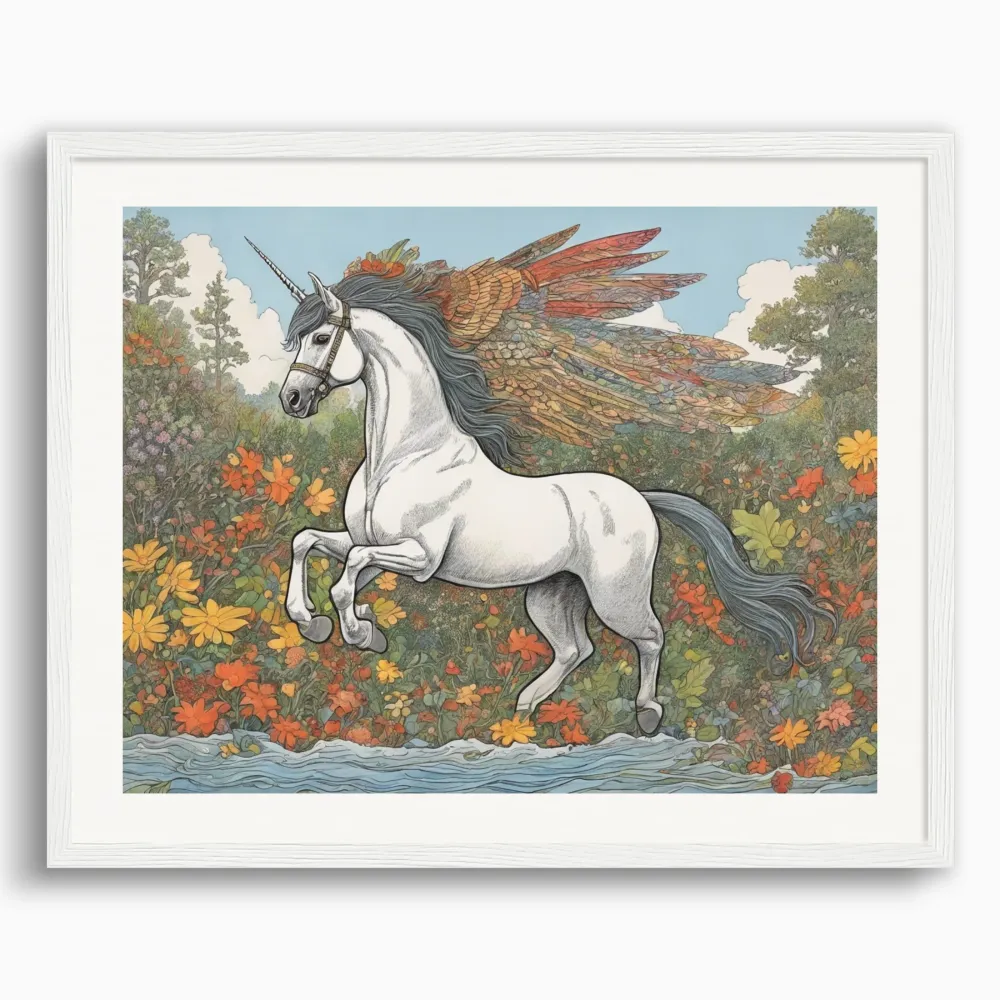 Bande dessinée américaine contemporaine, style naïf, Licorne - poster The Object