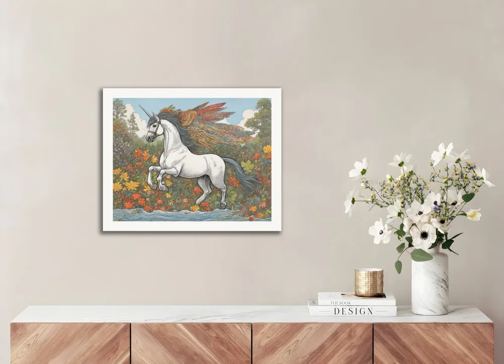 Bande dessinée américaine contemporaine, style naïf, Licorne - poster The Object