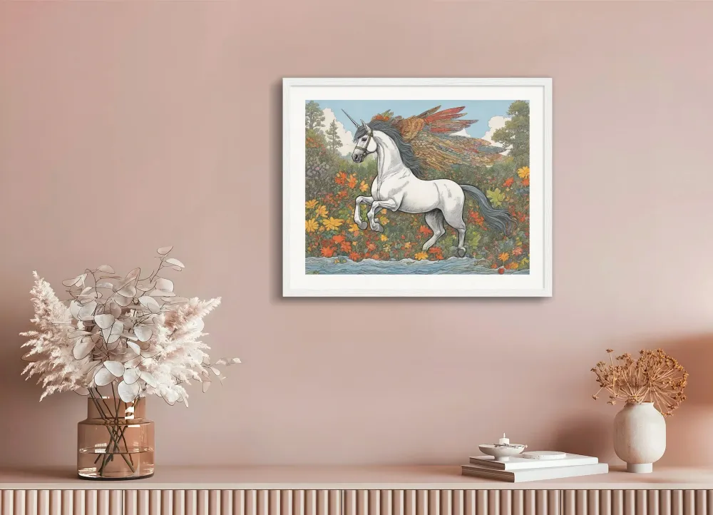 Bande dessinée américaine contemporaine, style naïf, Licorne - poster The Object