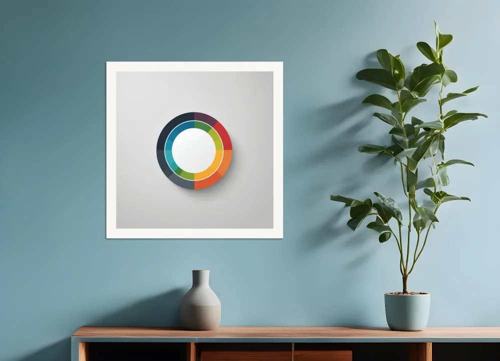 L'art du minimalisme, cercles - Affiche The Object
