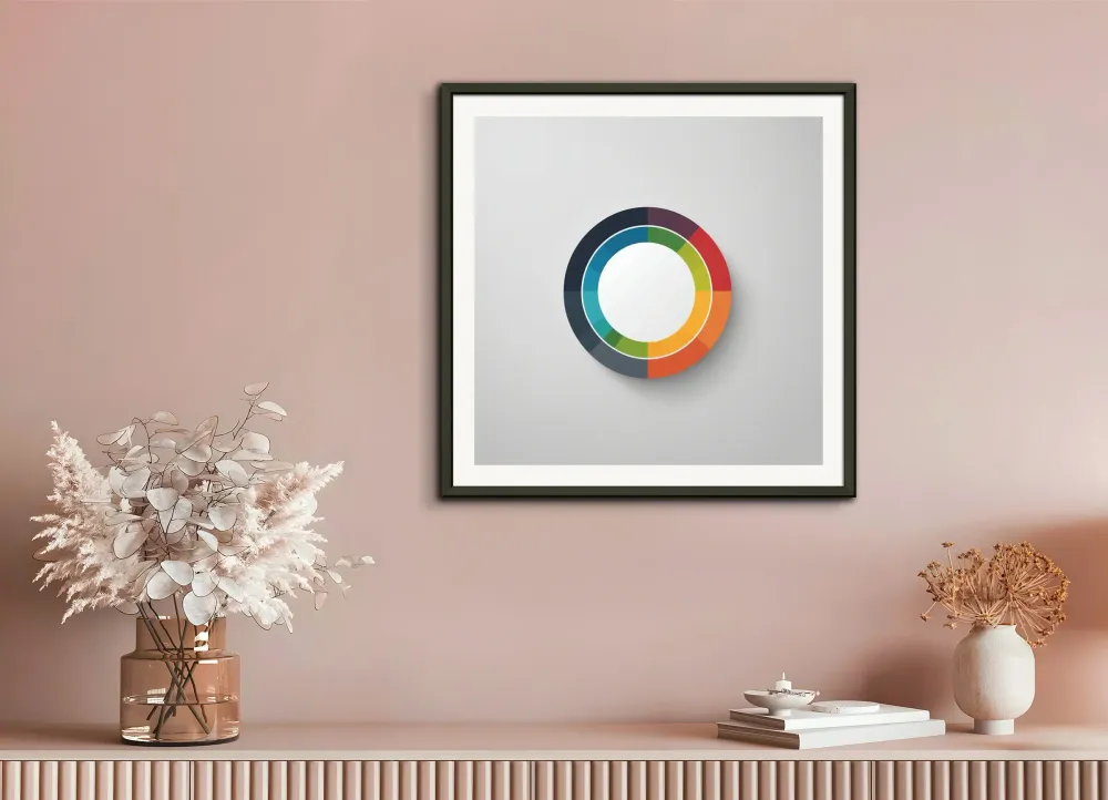 L'art du minimalisme, cercles - Affiche The Object