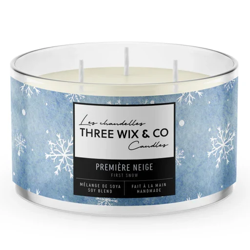 Chandelle PREMIÈRE NEIGE - Three Wix And Co threewixandco