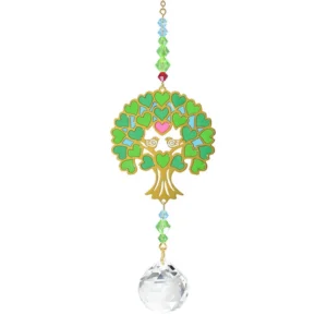 Cristal Feng Shui Arbre de Vie Vert Tierra Zen