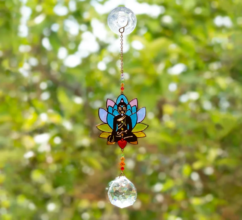 Cristal Feng Shui Bouddha Tierra Zen