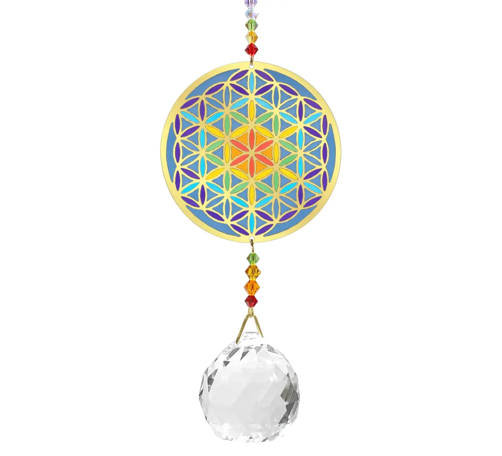 Cristal Feng Shui - Fleur de Vie - Harmonie Tierra Zen