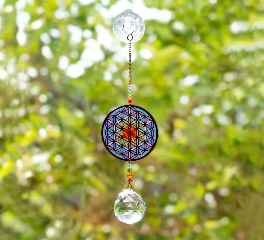 Cristal Feng Shui - Fleur de Vie - Harmonie Tierra Zen