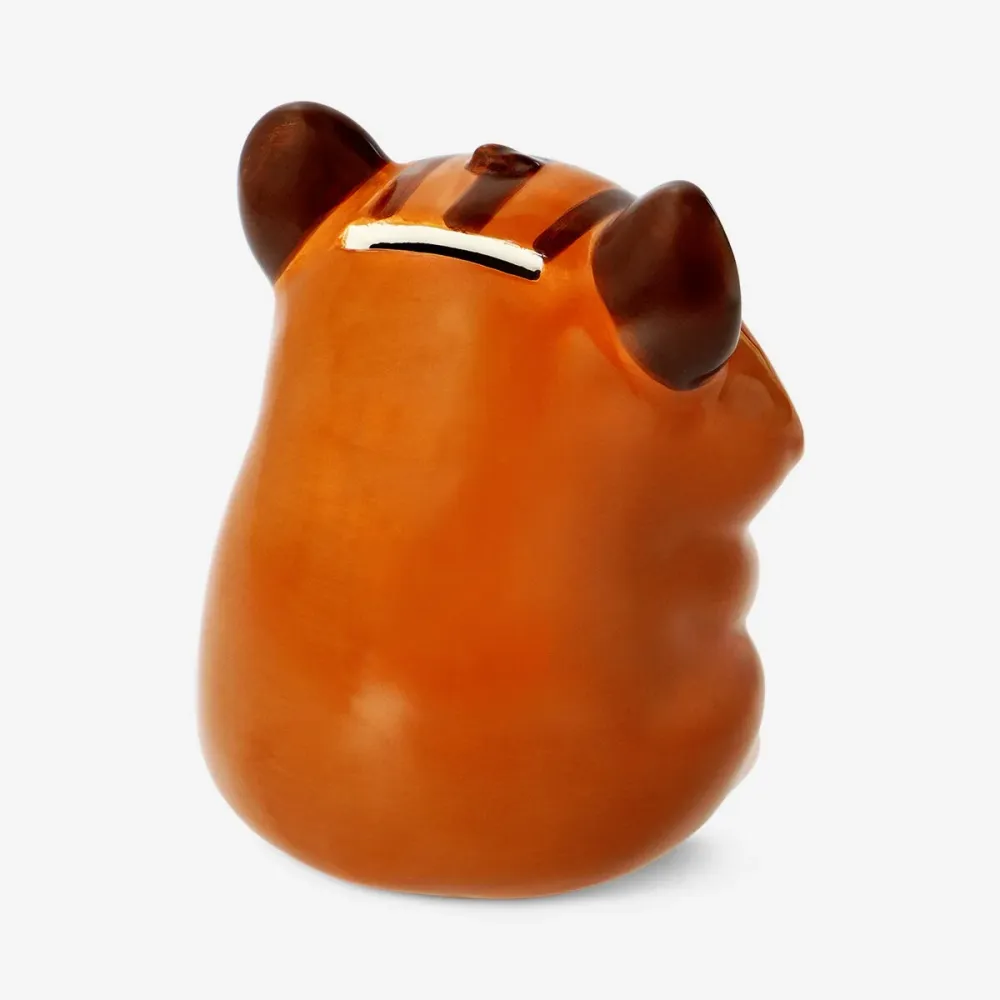 Tirelire hamster en céramique