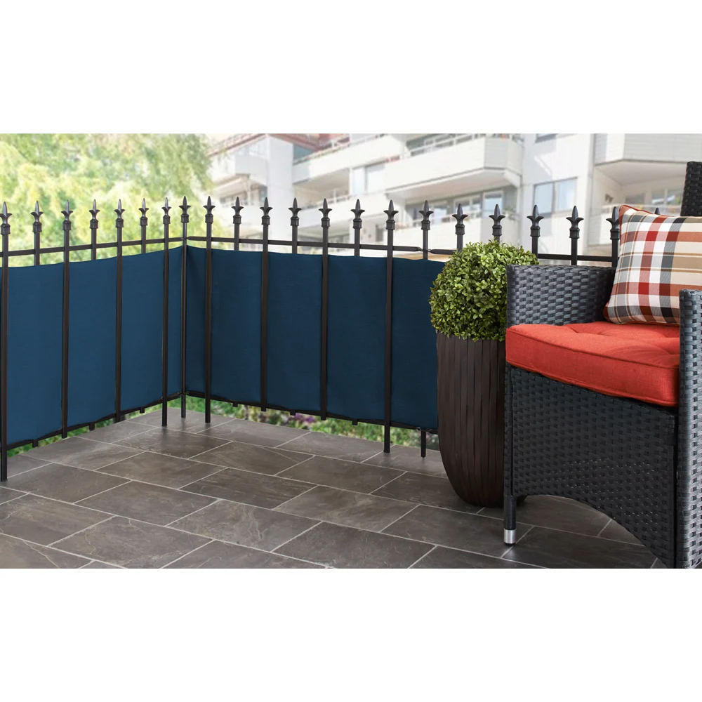 Tissu décor maison - Utilitaire d'extérieur - Toile à Balcon - Marine